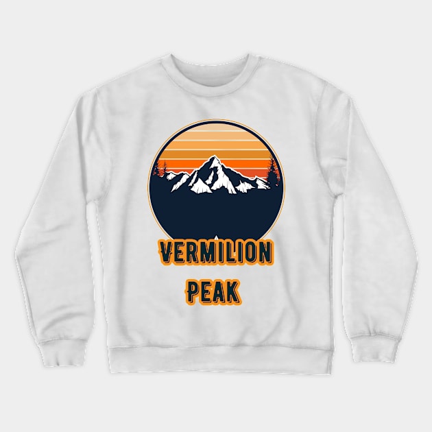 Vermilion Peak Crewneck Sweatshirt by Canada Cities